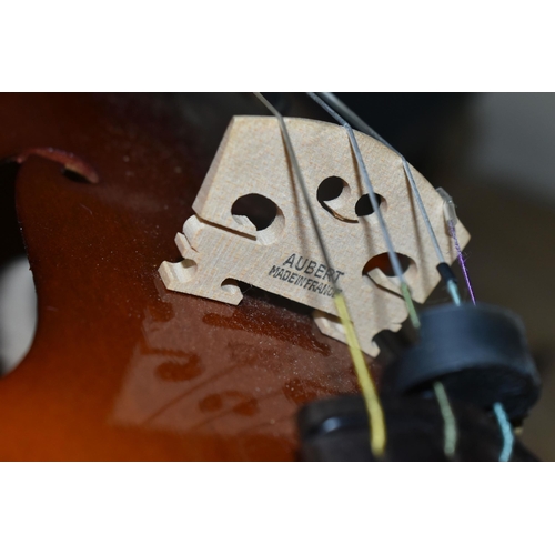 625 - A SELMER ARISTOCRAT VIOLIN, MODEL AR204, approximate length of back 36cm, total length approximately... 