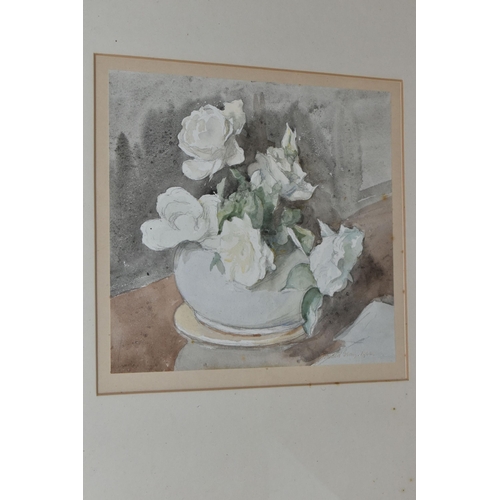 649 - FOUR 19TH AND 20TH CENTURY WATERCOLOURS, comprising Ronald Gray (British 1868-1951) two still life s... 