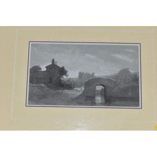 661 - STUDIO OF HENRY MARTIN POPE (1843-1908) THREE PENCIL, INK AND WASH LANDSCAPES, depicting views of Ke... 