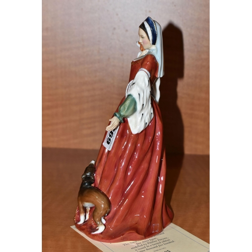 769 - A ROYAL DOULTON 'ANNE BOLEYN' FIGURINE, HN3232, limited edition, numbered 2125/9500, with certificat... 