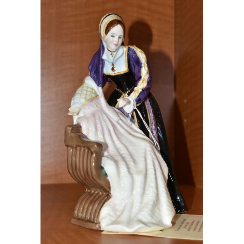 770 - A ROYAL DOULTON 'CATHERINE HOWARD' FIGURINE, HN3449, limited edition, numbered 698/9500, with certif... 