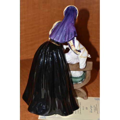 770 - A ROYAL DOULTON 'CATHERINE HOWARD' FIGURINE, HN3449, limited edition, numbered 698/9500, with certif... 