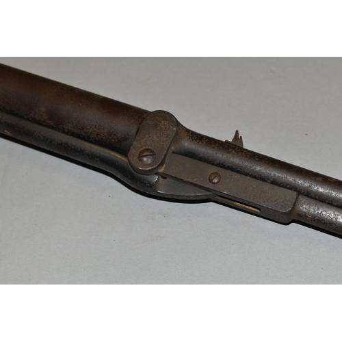 636 - A .177 B.S.A. 1ST MODEL AIR RIFLE, serial number 7624, this is identical in terms of design to the f... 