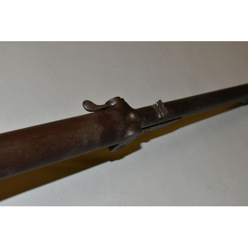 636 - A .177 B.S.A. 1ST MODEL AIR RIFLE, serial number 7624, this is identical in terms of design to the f... 