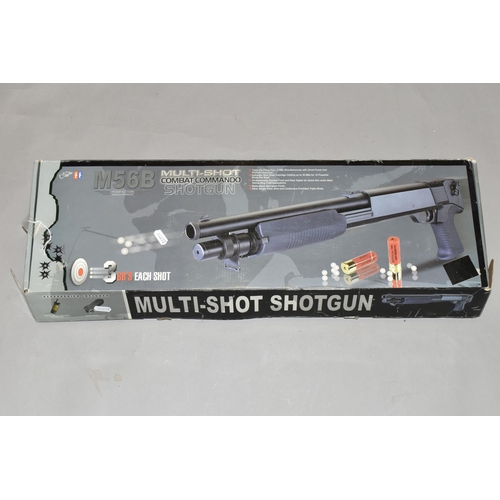 663 - A BOXED BB SPRING OPERATED BOLT ACTION MODEL spring operated bolt action M56B PUMP ACTION SHOTGUN, b... 