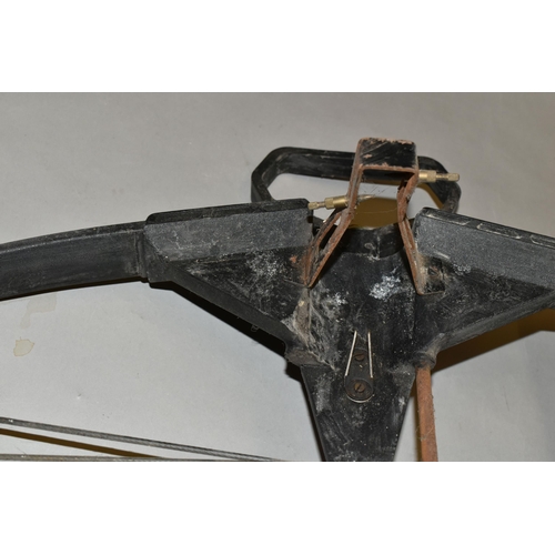 667 - A COMPOUND BARNETT CROSSBOW, together with another unnamed crossbow, fourteen shaft, an antique swor... 