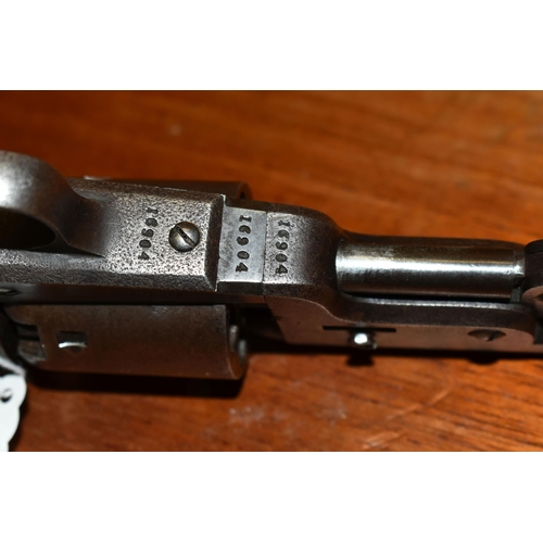 671 - AN ANTIQUE .36'' NAVY COLT, bearing the London factory address, serial number 16904, it fails to hol... 