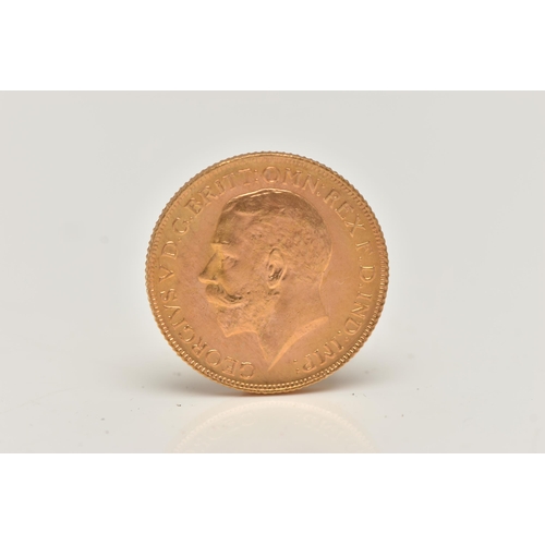 107 - AN EARLY 20TH CENTURY FULL SOVEREIGN COIN, George V, dated 1925, approximate gross weight 8.1 grams