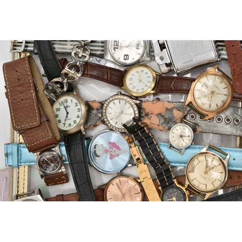 150 - AN ASSORTMENT OF WRISTWATCHES, names to include 'Everite, Hanowa, King Quartz, Auriol, Swiss Army Re... 