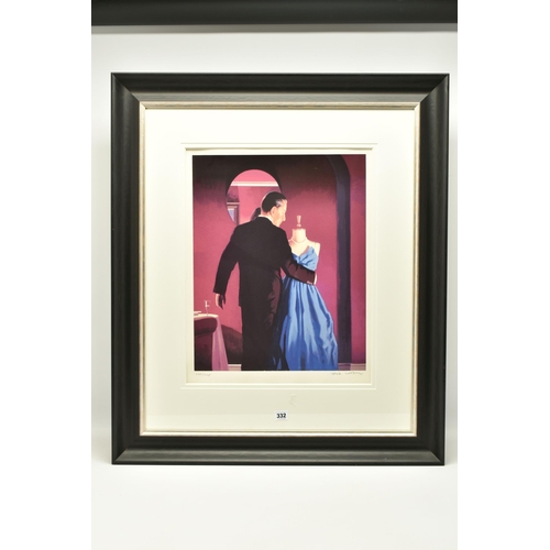 332 - JACK VETTRIANO (SCOTTISH 1951) 'ALTAR OF MEMORY', a signed limited edition print on paper depicting ... 