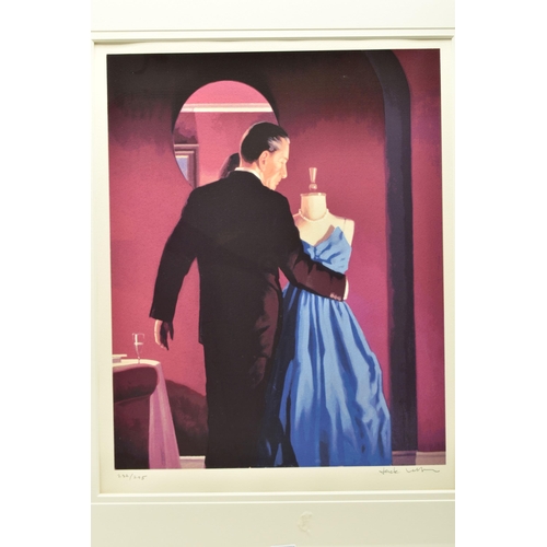 332 - JACK VETTRIANO (SCOTTISH 1951) 'ALTAR OF MEMORY', a signed limited edition print on paper depicting ... 