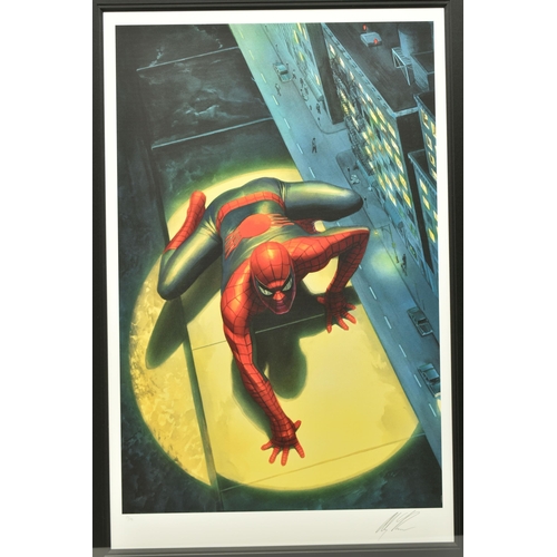 335 - ALEX ROSS FOR MARVEL COMICS (AMERICAN CONTEMPORARY) 'THE SPECTACULAR SPIDERMAN', a signed limited ed... 