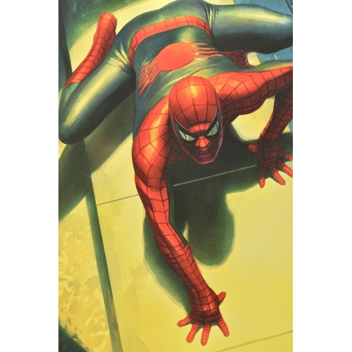 335 - ALEX ROSS FOR MARVEL COMICS (AMERICAN CONTEMPORARY) 'THE SPECTACULAR SPIDERMAN', a signed limited ed... 