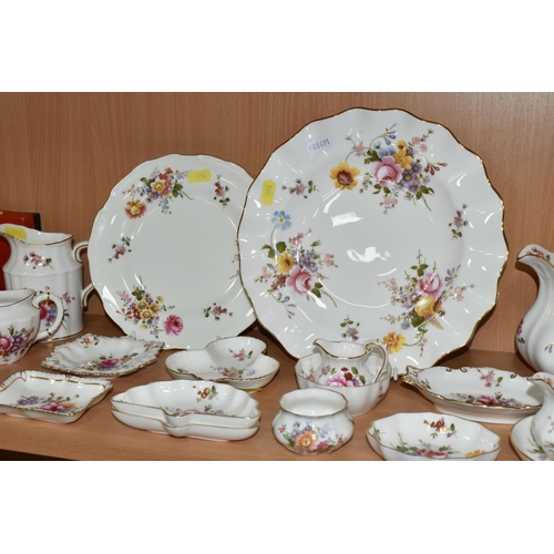 364 - A GROUP OF ROYAL CROWN DERBY 'DERBY POSIES' PATTERN GIFTWARE, comprising three boxed pin dishes comm... 