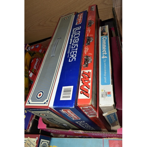 435 - TWO BOXES OF VINTAGE BOARD GAMES AND LEGO, to include a boxed set of Lego 375 (box is damaged and pl... 