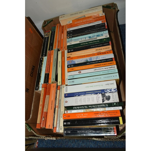 453 - SIX BOXES OF BOOKS containing approximately 210-215 miscellaneous titles in hardback and paperback f... 