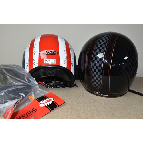 466 - TWO MOTORBIKE HELMETS, comprising a Bell Custom 500 RSD special edition helmet, size XXL/63cm-64cm (... 