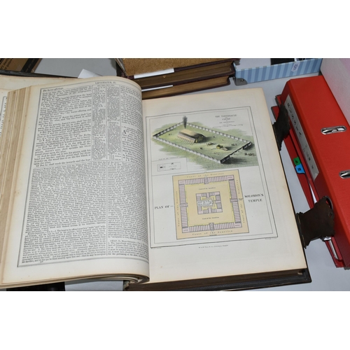 481 - EPHEMERA, a collection of antiquarian and modern  Bibles, including a 1955 edition with a message fr... 