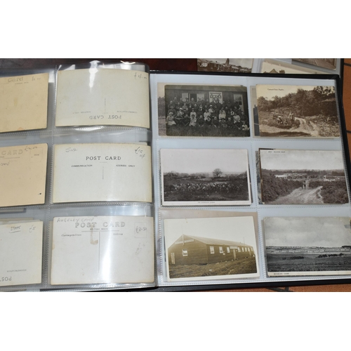 530 - STAFFORDSHIRE POSTCARDS, Three Albums containing 761 early 20th century Postcards of cities, towns, ... 