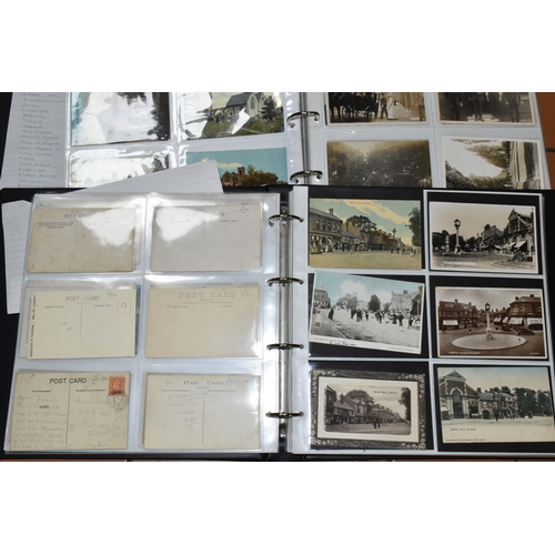 530 - STAFFORDSHIRE POSTCARDS, Three Albums containing 761 early 20th century Postcards of cities, towns, ... 