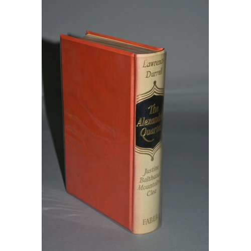 565 - DURRELL; Lawrence, The Alexandria Quartet, a limited edition 109/500 signed by the author, published... 