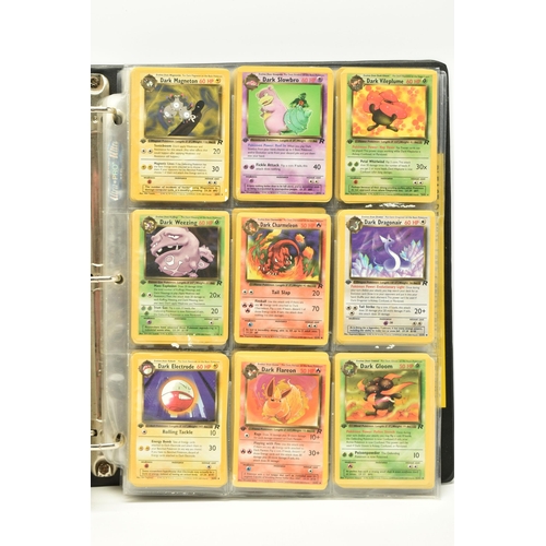 572 - COMPLETE POKEMON TEAM ROCKET SET MOSTLY FIRST EDITION, all cards are first edition with the exceptio... 