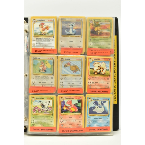 573 - QUANTITY OF POKEMON FOSSIL AND BASE SET 2 CARDS, includes numerous cards from both sets, condition r... 