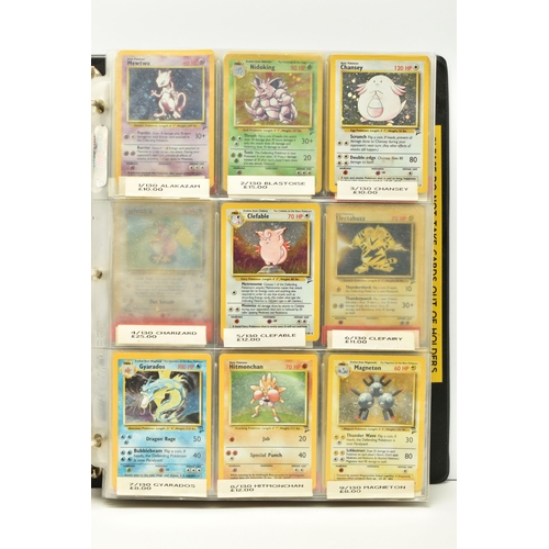 573 - QUANTITY OF POKEMON FOSSIL AND BASE SET 2 CARDS, includes numerous cards from both sets, condition r... 