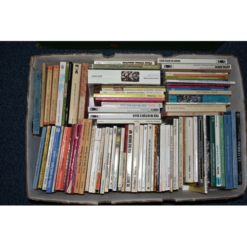 626 - FOUR BOXES OF BOOKS containing over 210 miscellaneous titles in hardback and paperback formats, subj... 