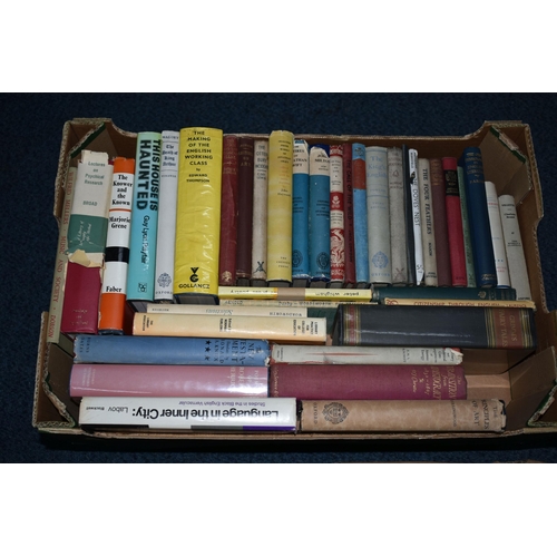 626 - FOUR BOXES OF BOOKS containing over 210 miscellaneous titles in hardback and paperback formats, subj... 