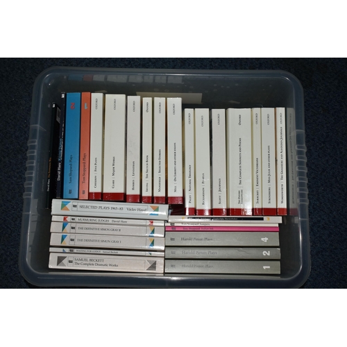 632 - FOUR BOXES OF BOOKS, approximately one hundred and thirty titles in hardback and paperback formats, ... 