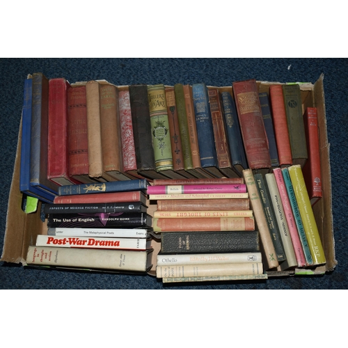 632 - FOUR BOXES OF BOOKS, approximately one hundred and thirty titles in hardback and paperback formats, ... 