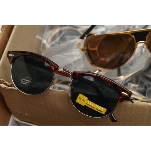 103 - A BOX OF SUNGLASSES, new packaged ladys and gents fashion sunglasses