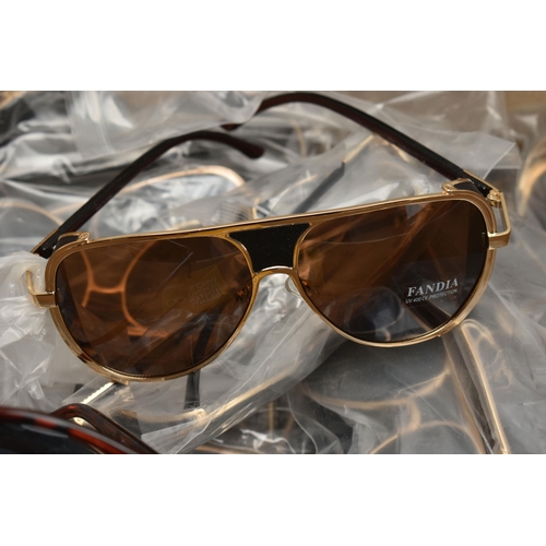 103 - A BOX OF SUNGLASSES, new packaged ladys and gents fashion sunglasses