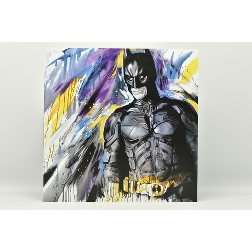 331 - JEN ALLEN (BRITISH CONTEMPORARY) 'SILENT GUARDIAN', a signed artist proof print depicting superhero ... 