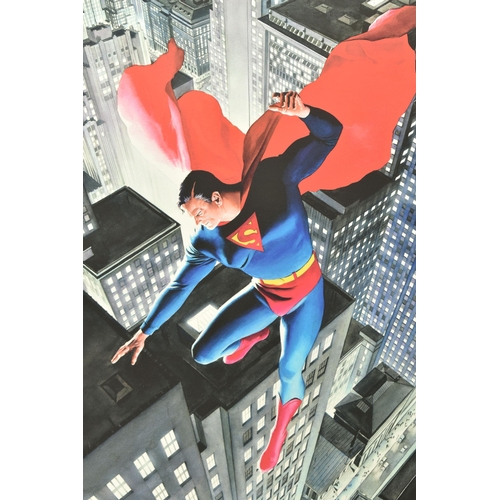 340 - ALEX ROSS FOR DC COMICS (AMERICAN CONTEMPORARY) 'SUPERMAN: TWENTIETH CENTURY' signed limited edition... 