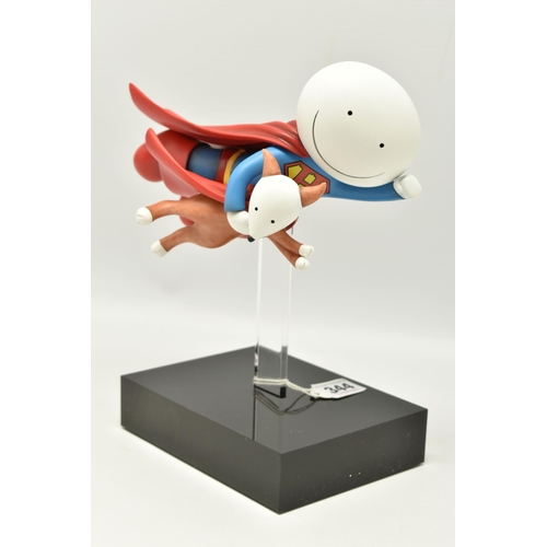 344 - DOUG HYDE (BRITISH 1972), 'Is it a Bird, is it a Plane?', a limited edition sculpture of a boy dress... 