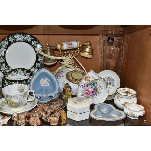 378 - A GROUP OF ASSORTED ROYAL ALBERT AND OTHER CERAMICS, the Royal Albert comprising three trios in Prov... 