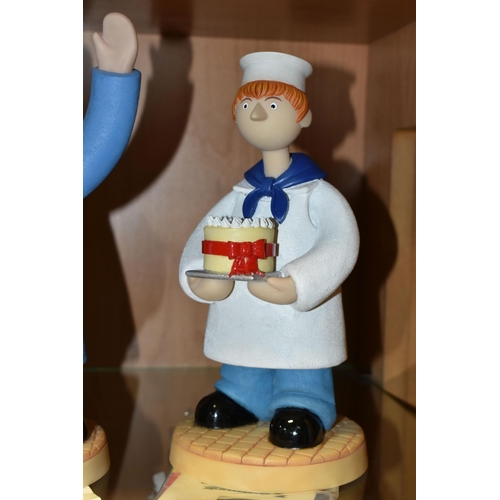 381 - FOUR BOXED ROBERT HARROP LARGE AS LIFE LIMITED EDITION CAMBERWICK GREEN CHARACTER FIGURES, comprisin... 