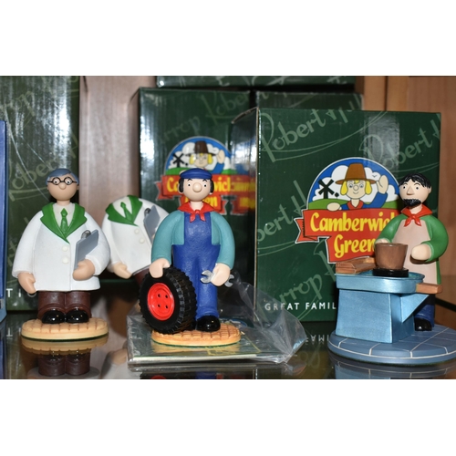 393 - A GROUP OF ROBERT HARROP CAMBERWICK GREEN FIGURES, comprising a limited edition 510/2000 CGS03 Mr Ca... 