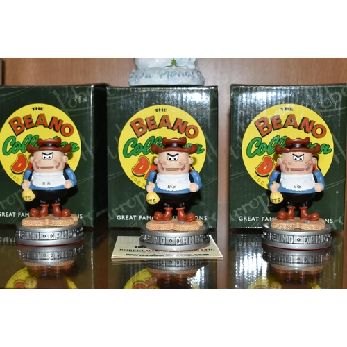 423 - A GROUP OF ROBERT HARROP BOXED BEANO AND DANDY COLLECTION FIGURES, comprising BD21 'Pa Bear', BD04 '... 