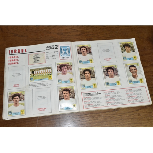 A PANINI WORLD CUP MEXICO 70 STICKER ALBUM, part complete