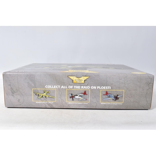 1 - A BOXED LIMITED EDITION CORGI AVIATION ARCHIVE RAID ON PLOESTI 1:72 DIE-CAST MODEL B-24D LIBERATOR M... 