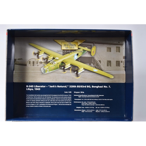 1 - A BOXED LIMITED EDITION CORGI AVIATION ARCHIVE RAID ON PLOESTI 1:72 DIE-CAST MODEL B-24D LIBERATOR M... 