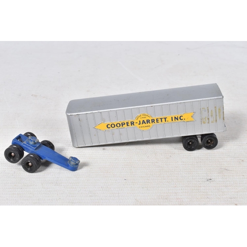 12 - A BOXED MATCHBOX MAJOR PACK INTER-STATE DOUBLE FREIGHTER, No.M-9, appears complete and in fairly goo... 