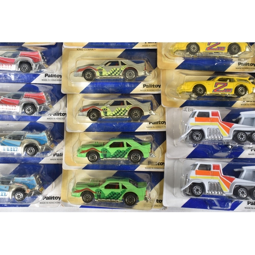 16 - 48 No. PAILITOY FAST 111'S DIECAST VEHICLES, all still sealed in original bubble packs and contained... 