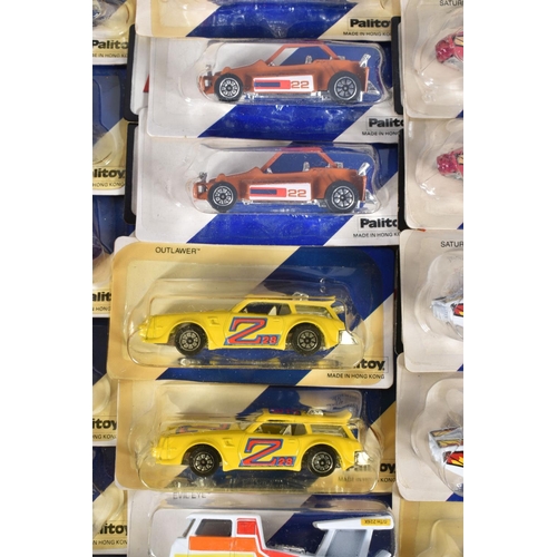 16 - 48 No. PAILITOY FAST 111'S DIECAST VEHICLES, all still sealed in original bubble packs and contained... 