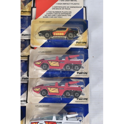 16 - 48 No. PAILITOY FAST 111'S DIECAST VEHICLES, all still sealed in original bubble packs and contained... 