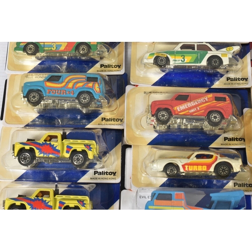 16 - 48 No. PAILITOY FAST 111'S DIECAST VEHICLES, all still sealed in original bubble packs and contained... 