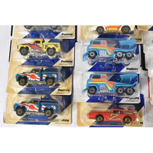 16 - 48 No. PAILITOY FAST 111'S DIECAST VEHICLES, all still sealed in original bubble packs and contained... 